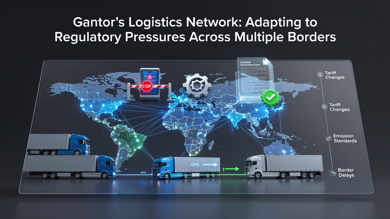 How Gantor's Logistics Network Adapts to Regulatory Pressures Across Multiple Borders
