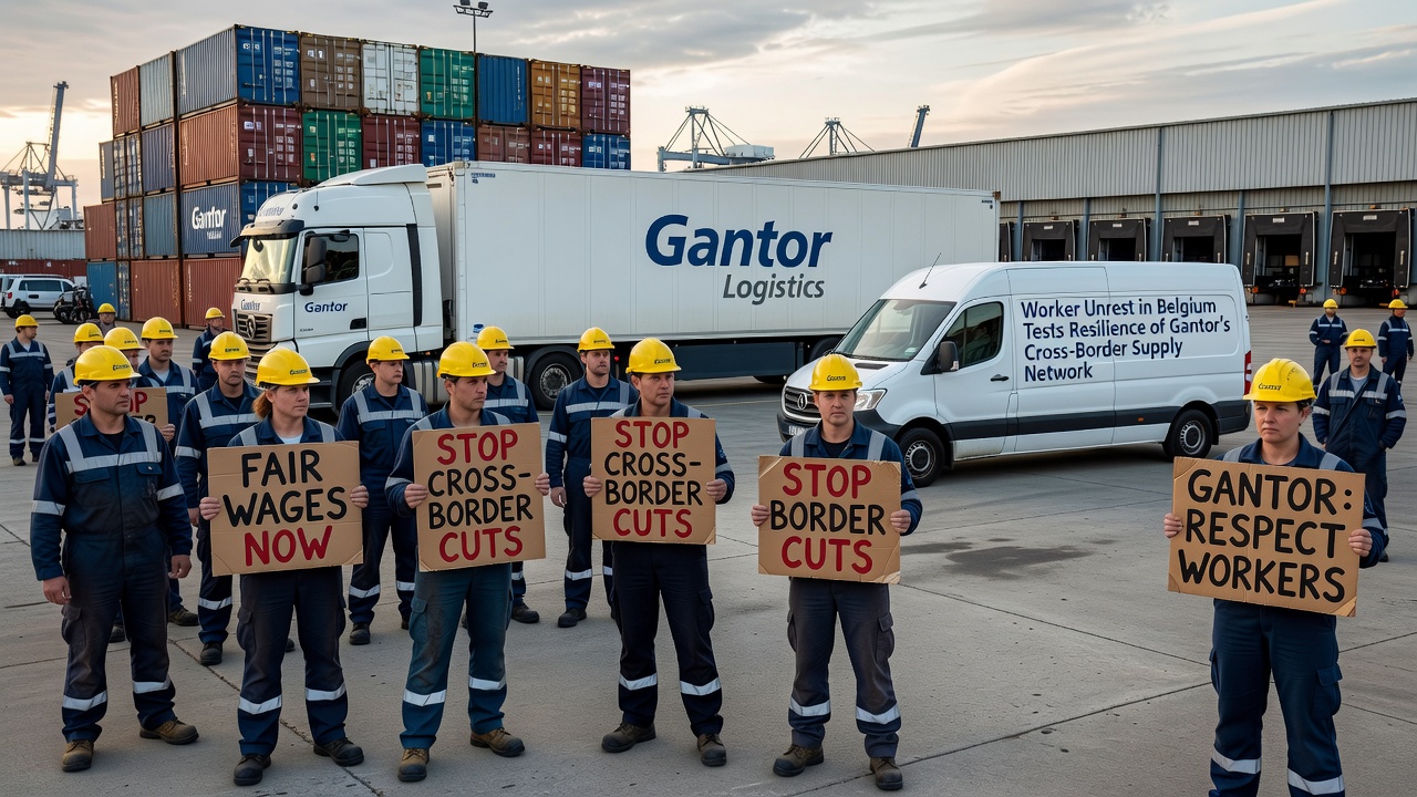 Worker Unrest in Belgium Tests Resilience of Gantor's Cross-Border Supply Network